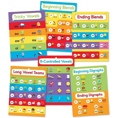 Carson Dellosa Education® Phonics Bulletin Board Set, 6ct.