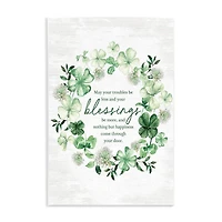 Stupell Industries Irish Proverb Wreath Wall Plaque Art