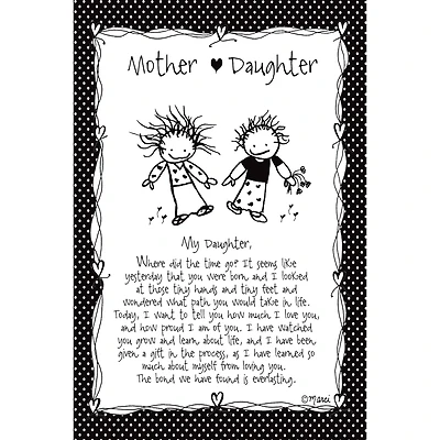 Children of the Inner Light® by Marci Art Mother & Daughter - For Daughter Plaque