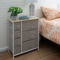 Simplify 7 Drawer Storage Dresser