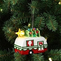 2ct. Ceramic Retro Vehicle Ornaments