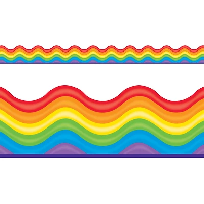 Trend Enterprises® Terrific Trimmers® Rainbow Promise Border, 39ft.