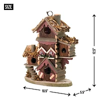 12.5" Gingerbread-Style Birdhouse