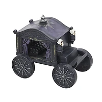 7.75" Black Skull Carriage Tabletop Décor by Ashland®