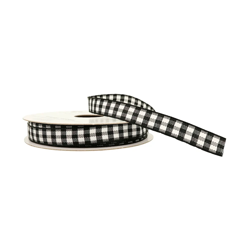 3/8'' x 7yd. Gingham Ribbon by Celebrate It