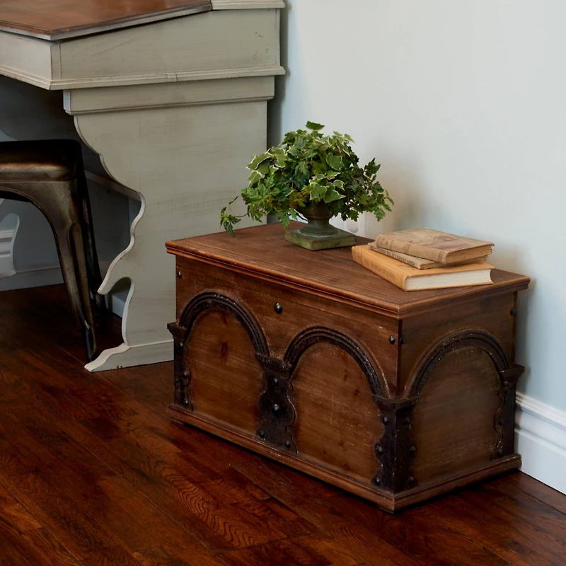 Household Essentials Arch Decorative Trunk
