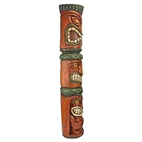 Design Toscano® 31" Moai Haku Pani Aloha Hawaii Tiki Sculpture