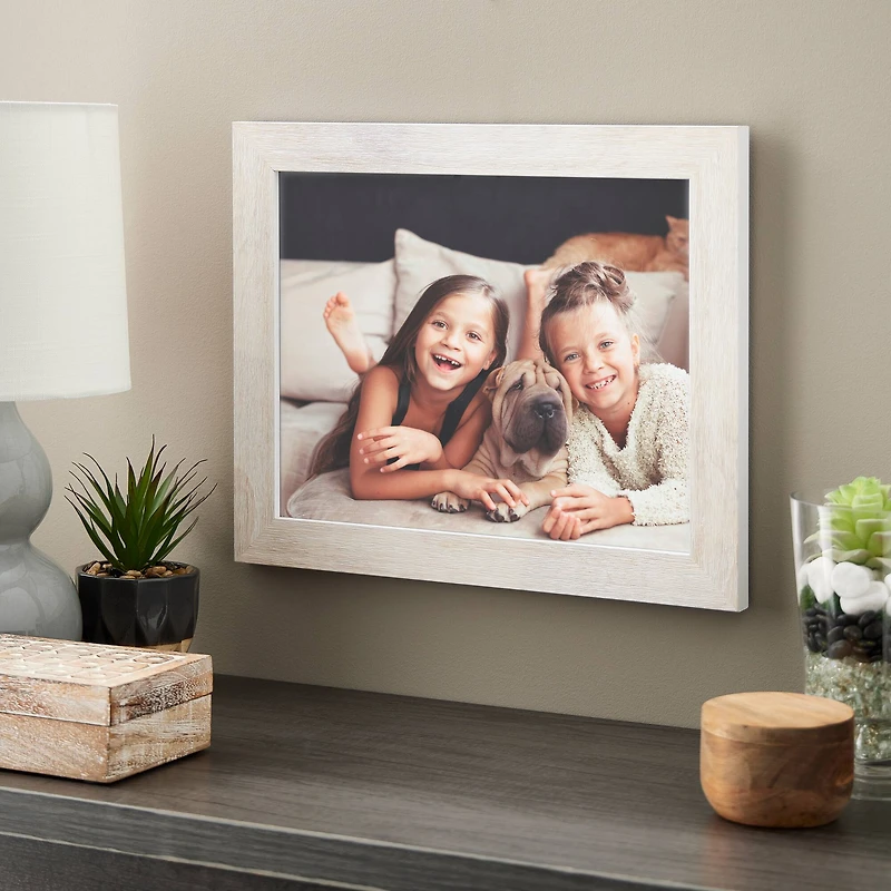 Home Distressed White Frame by Studio Décor