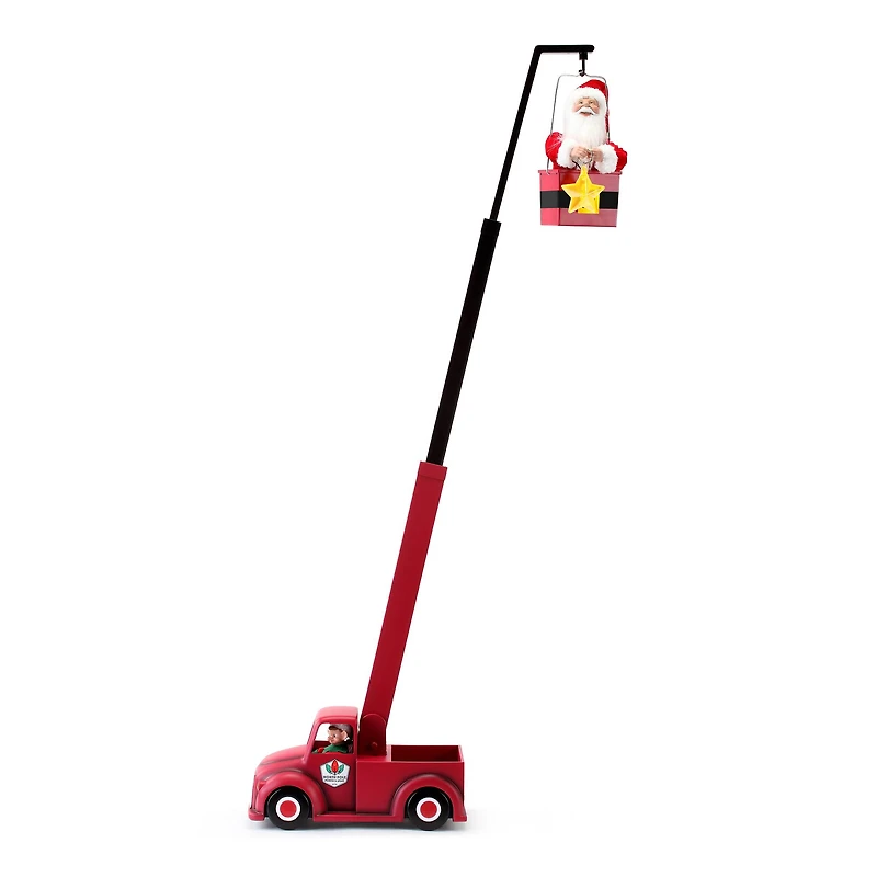 Animated Santa's Cherry Picker