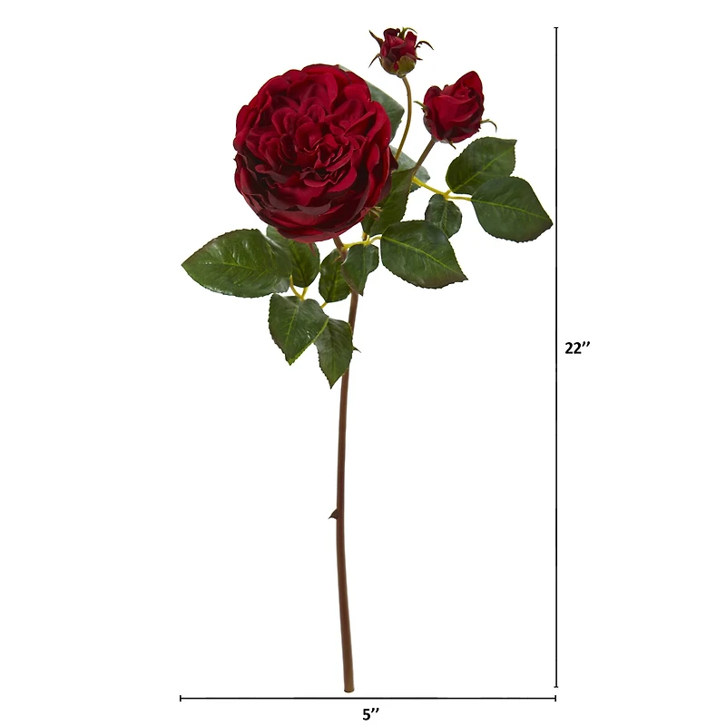 Rose Artificial Flower Stems