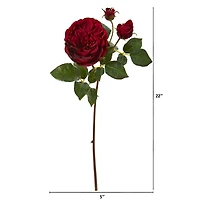 Rose Artificial Flower Stems