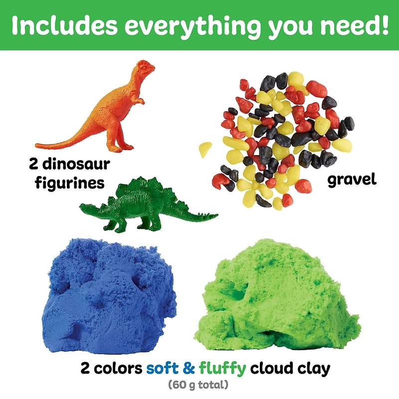Creativity for Kids Sensory Minis Dinosaurs Play Kit