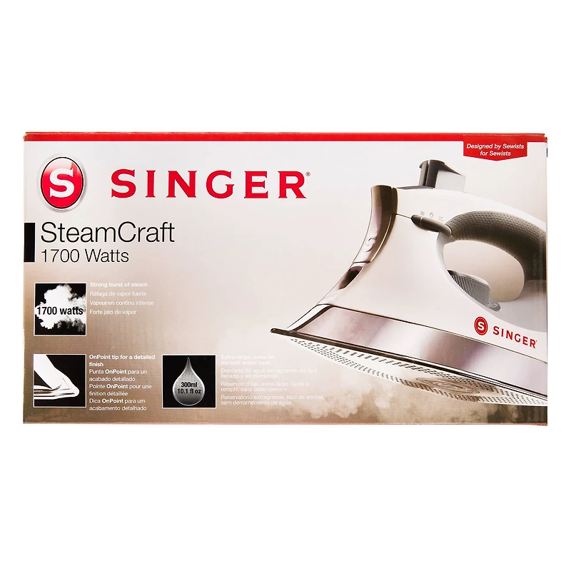 SINGER® SteamCraft Steam Iron