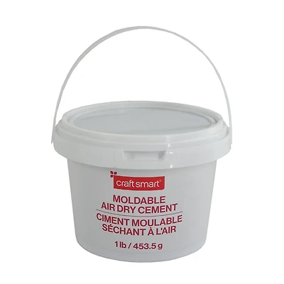 1lb. Gray Moldable Air Dry Cement by Craft Smart®