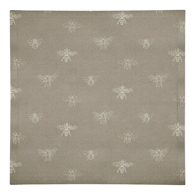 Delicate Bee Pattern Cotton Twill Napkin