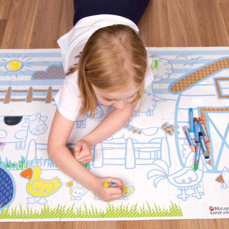 Micador® early stART® Puzzletivities™ Floor Puzzle Pack
