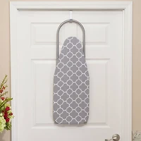 Household Essentials Steel Top Table Top Ironing Board with Iron Rest