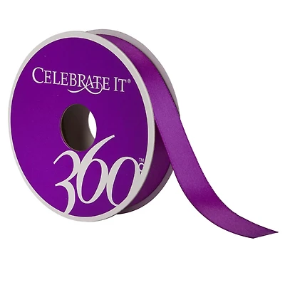 12 Pack: 5/8" Satin Ribbon by Celebrate It® 360°™