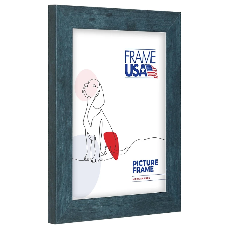 Frame USA Rustic Blue Single Image Picture Frame