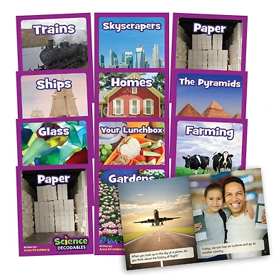 Junior Learning® Science Decodables Phase 5 Non-Fiction Educational Learning Set