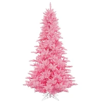 3ft. Pre-Lit Light Pink Artificial Christmas Tree, Pink Dura-Lit® LED Lights
