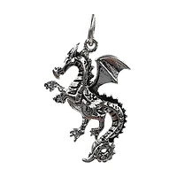 Charmalong™ Silver Plated Dragon Charm by Bead Landing™