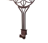 Village Lighting Flower Adjustable Wreath Hanger for Door