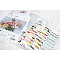 Luca-s Flower Bouquet Counted Cross Stitch Kit