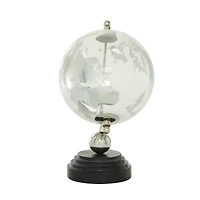 13" Silver Ceramic Glam Globe