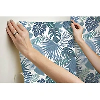 RoomMates Palm Frond Toss Peel & Stick Wallpaper