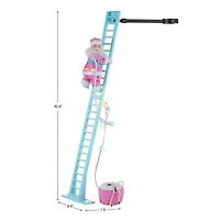 3.5ft. Animated Pastel Super Climbing Santa