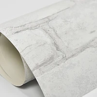 NuWallpaper Loft White Brick Peel & Stick Wallpaper