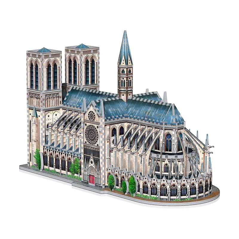 Castles & Cathedrals - Notre-Dame de Paris 3D Puzzle: 830 Pcs