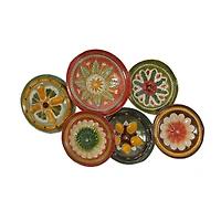 Black Metal Rustic Wall Decor, 31" x 19"