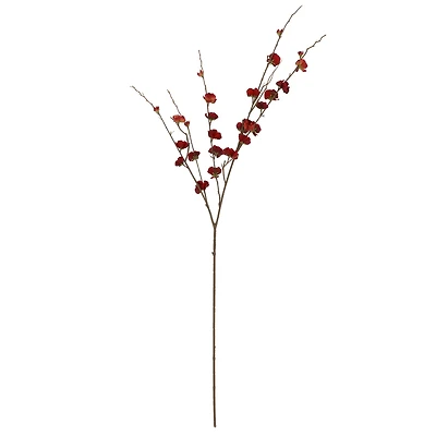 44" Red Plum Blossom Stem by Ashland®