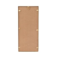 CosmoLiving by Cosmopolitan Gold Metal Modern Wall Sconce