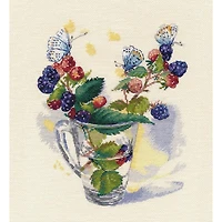 Oven August Bouquet Cross Stitch Kit
