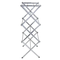 Honey Can Do Chrome Slim-Profile Clothes Drying Rack