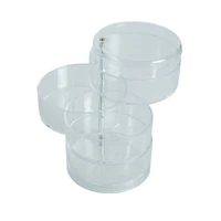 Simplify 7" Swivel Cosmetic & Jewelry 4 Tier Holder