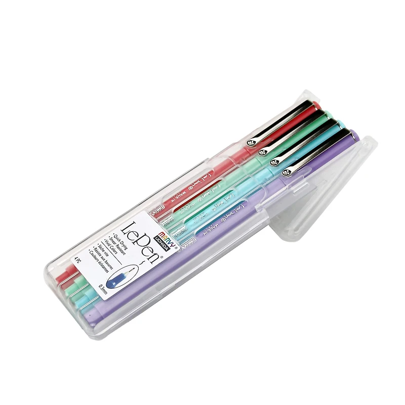 Marvy® Uchida LePen® Extra Fine 4 Pastel Pen Set