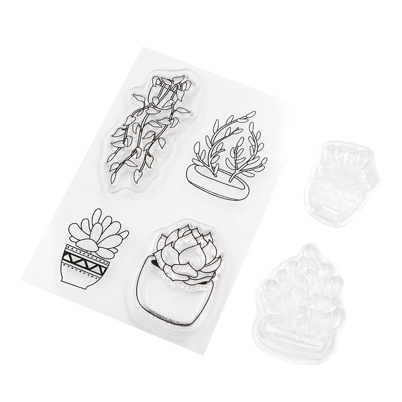Mini Plants Clear Stamp Set by Recollections™