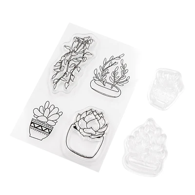 Mini Plants Clear Stamp Set by Recollections™