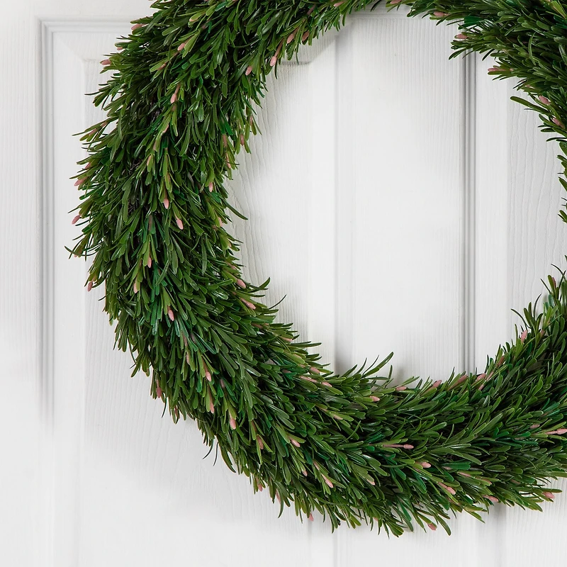 24" Rosemary Artificial Wreath