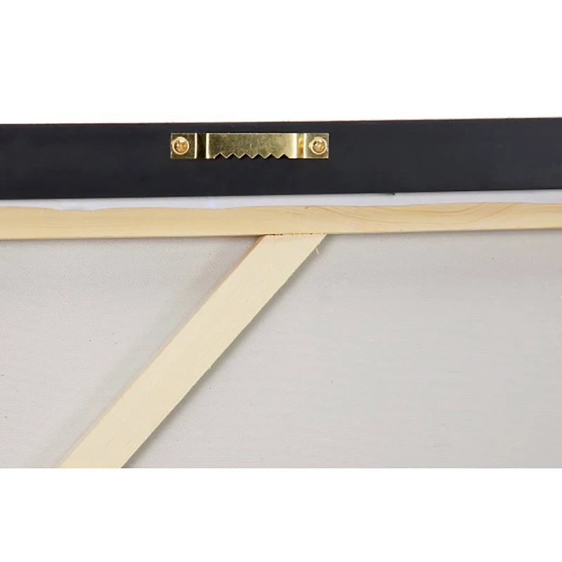 CosmoLiving by Cosmopolitan Gold Contemporary Abstract Wall Art Set