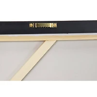 CosmoLiving by Cosmopolitan Gold Contemporary Abstract Wall Art Set