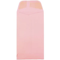 JAM Paper 3.125" x 5.5" Pastel Baby Coin Business Envelopes