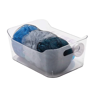 Mind Reader Clear Desk & Office Supplies Organizer