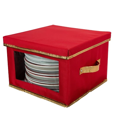 Simplify Holiday Dinner Plate Storage Box
