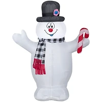 3.5ft. Airblown® Inflatable Frosty the Snowman with Candy Cane
