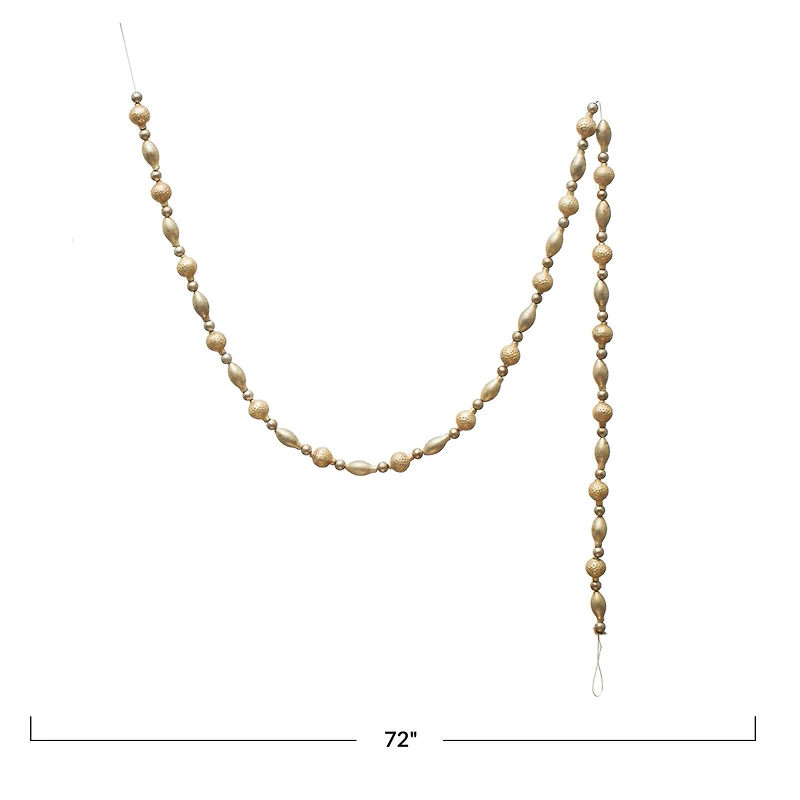 Hello Honey® 6ft. Glass Garland in Box